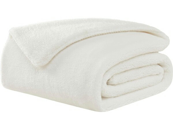 UGG アグ　Whitecap リバーシブル・ブランケット　（ホワイト）　178×127cm　Reversible Throw Blanket