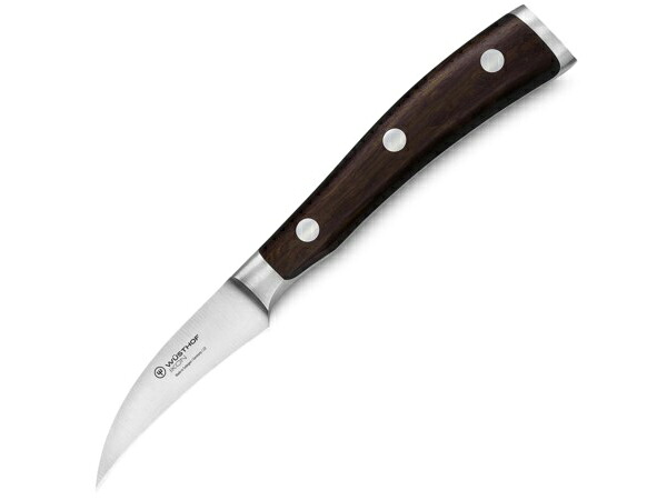 Wusthof ヴュストホフ  7糎クチバシ型ペティナイフ  2.75inch アイコン・ブラックウッド つづき物