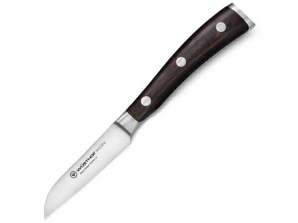 Wusthof ヴュストホフ  8糎引っ切り無い・ペティナイフ 3inch アイコン・ブラックウッド つづき物