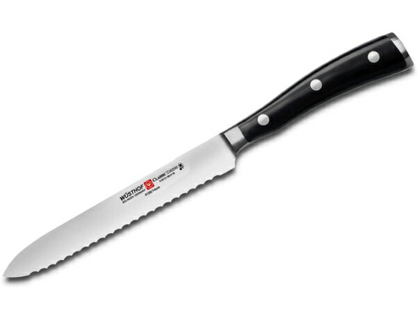 Wusthof ヴュストホフ 14cm鋸歯ソーセージナイフ　5inch クラシック・アイコン シリーズ