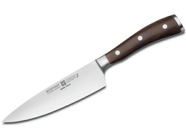 Wusthof ヴュストホフ 16cmコックナイフ　牛刀　6inch アイコン・ブラックウッド シリーズ