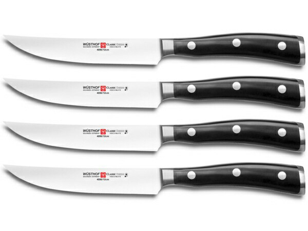 Wusthof ヴュストホフ 12cmステーキナイフ4本セット　4.5inch クラシック・アイコン シリーズ