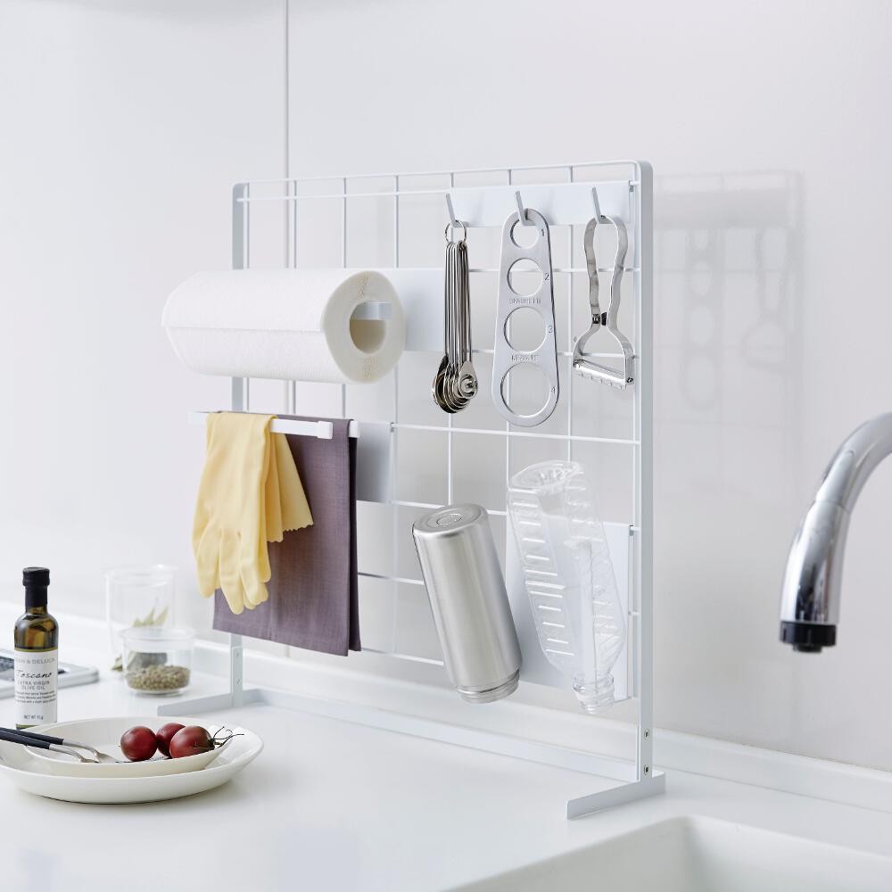 上質で快適 Yamazaki 山崎実業 キッチン 自立式 オリジナル収納パネル 5点セットa Tower タワー ホワイト ハートマークショップ 新規購入 Aureaformacion Com