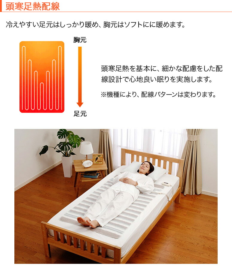 楽天市場 在庫有り 日本製 軽くて暖かい洗える電気敷き毛布 シングルサイズ 140 80cm Na 023s 暮らし快適 ハートマークショップ