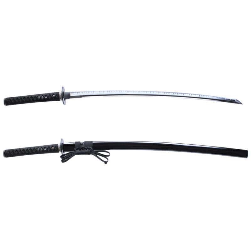 日本刀 模造刀 日本刀 模造刀 美術刀 逆刃刀 黒糸仕様 大刀 日本製 /全長 105cm