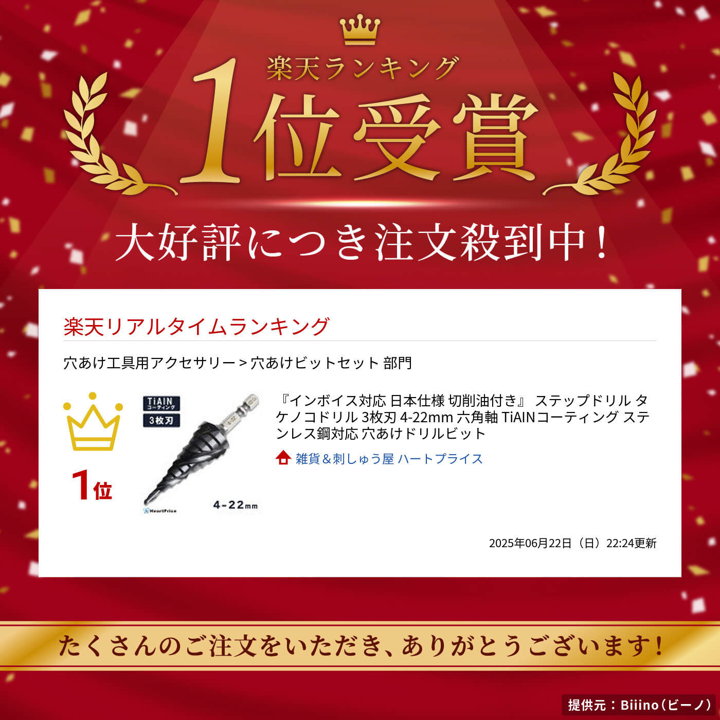 楽天市場】【切削油 ポンチ付き】スパイラル ステップドリル