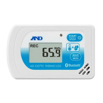 A&D BLE温湿度データロガー さーもろぐ Bluetooth内蔵 ios対応 AD5327TH|なないろ本舗店
