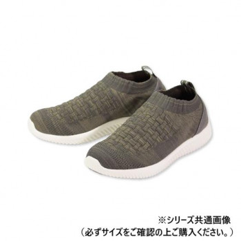 マリアンヌ製靴 ストレッチニットスニーカーWG140 カーキ M WG140