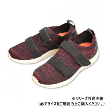 マリアンヌ製靴 ストレッチニットスニーカーWG120 ディープレッド S WG120