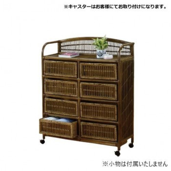 今枝商店　Romantic Rattan　籐ランドリーボックス　ワイドタイプ　E55B