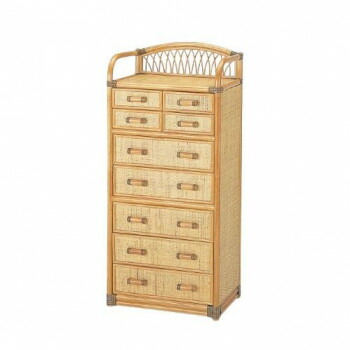 今枝商店 Romantic Rattan 籐チェスト 9杯タイプ W703