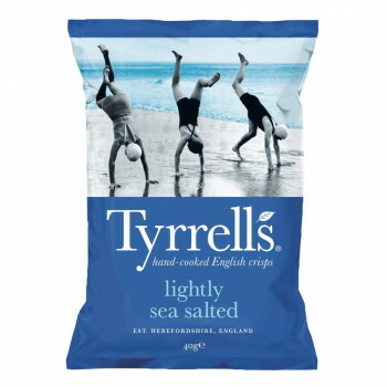 Tyrrell's ティレル ポテトチップス ライトリーシーソルト 40g 12入 輸入菓子