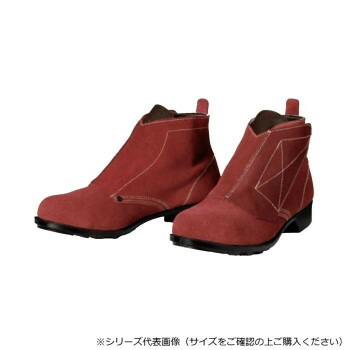 ドンケル 溶接やり方用安全性のある靴 鋼製先芯予防医学底 中編上靴 神通力 赤 26.5珊 T-3