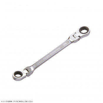 KTC ラチェットめがねレンチ(両頭型首振りタイプ) 12×14mm MR1A-1214F