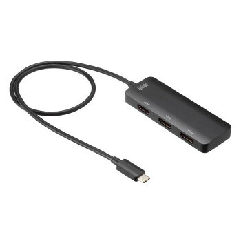 サンワサプライ USB Type C-HDMI取り替えっこアダプター 3界面/4K相応う AD-ALCMST3固定ディスク2