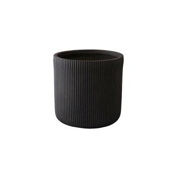 ミュールミル プランター ベローナ 縞模様 ブロンズ L CO-001LGB
