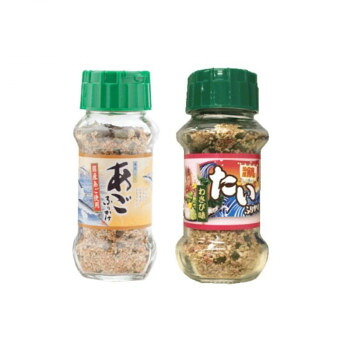 みなり あごふりかけ 80g・たいふりかけ 85g　各15個セット｜なないろ本舗店