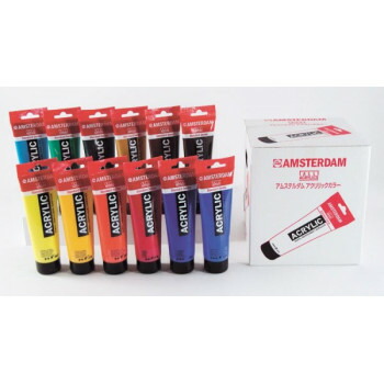 ターレンス アムステルダムアクリリックカラー120ml 12色BN仕掛ける AAC12SETBN 498787