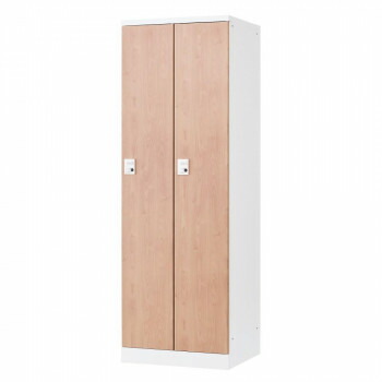 豊國工業 オール扉タイプ2人用 W600(ダイヤル錠) RLK-TTD260-WNT