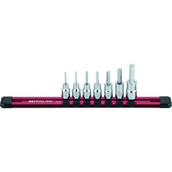 ミトロイ(MITOLOY) 1/4 ヘックスソケット ホルダーセット HH208M｜なないろ本舗店