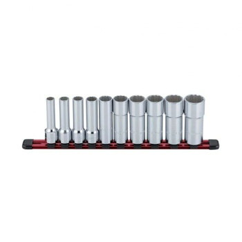 ミトロイ(MITOLOY) 1/2 ソケットレンチセット ディープ mm ホルダーセット SH411ML-A｜なないろ本舗店