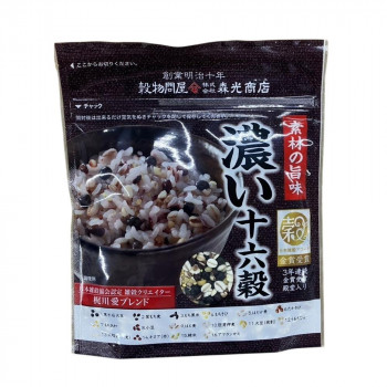 森光商店 素材の旨味濃い十六穀 180g 97155 &times;15セット｜なないろ本舗店