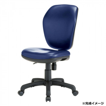 藤沢工業(TOKIO)　オフィスチェアハイバック　FST-77HL ネイビー