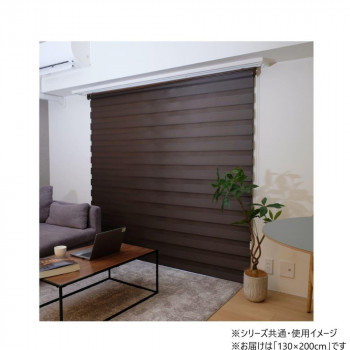 30000013 トーソー(TOSO) 調光ロールスクリーン センシア チョコレ-ト 130X200cm