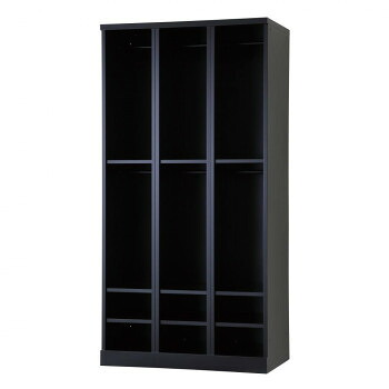 豊國工業 オープンタイプハンガーパイプ式6人用3列4段 W900 RLK-KKP6490-B 55,424円