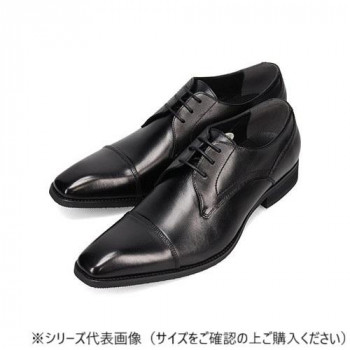 ルーテシア LUTECIA ロングノーズ 外羽根ストレートチップ・ビジネスシューズ ブラック 26.5cm LU7808