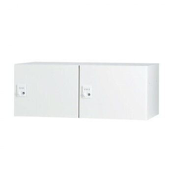 豊國工業 パーソナルロッカー(2列1段)H350 ダイヤル錠 ホワイト HOS-PD3502X-W BN-90色(ホワイト)