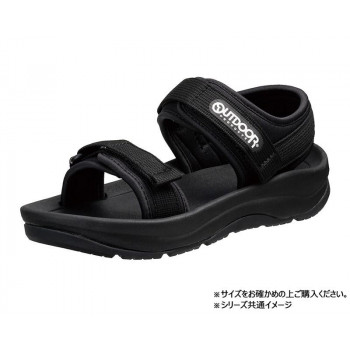 アサヒシューズ アウトドアプロダクツ 706SL 20.0cm ブラック KF74553-