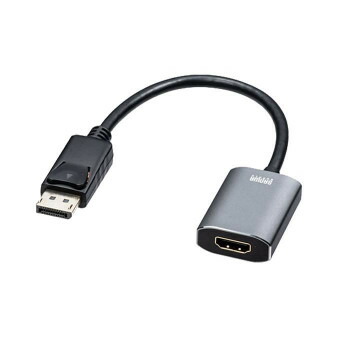 DisplayPort-HDMI 変換アダプタ　HDR対応 AD-DPHDR01 4,453円