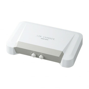 サンワサプライ LAN切替器 2回路 SW-LAN21