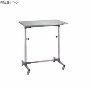 サカエ 軽量セルワーク作業台移動式 ステンレス天板 750×500×700mm CL-7550SUM