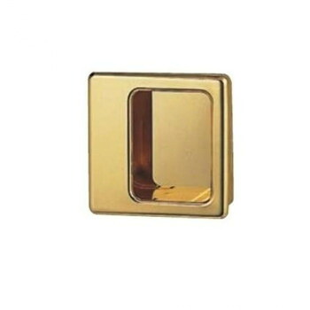 シロクマ ソリッド角手掛 50mm 純金 MB-12｜なないろ本舗店