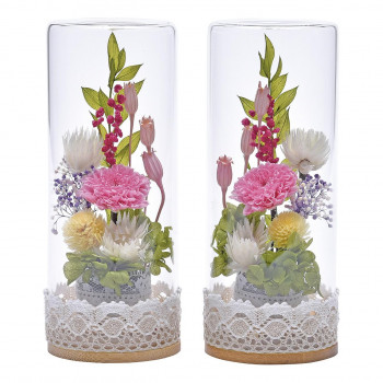 蒼天ボトルフラワー(対入) 小菊 ももいろ KS-240351 57n6004l00002|なないろ本舗店