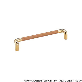 シロクマ 木目アローハンドルL型 300mm Mオーク/純金 HC-26
