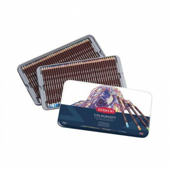 ダーウェント カラーソフトペンシル 72色TIN セット DWCS72S