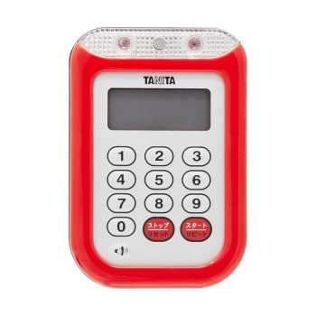 タニタ　TD-377-RD(レッド)　大音量タイマー100分計　128162