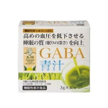 新日配 GFカラダ世話をするGABA青汁 3g×30包×24入