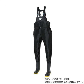 阪神素地 BW-81 セーフティーウェーダー 25.0珊 黒いこと