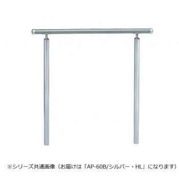 シロクマ　アプローチ手すり(B) シルバー/HL AP-60B　900mm