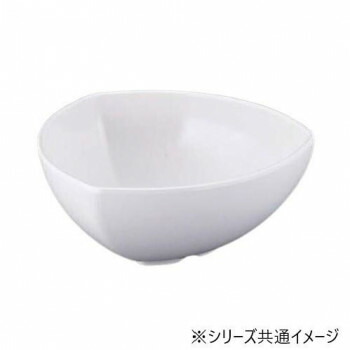 福井クラフト　メラミン33cm三角胴張深鉢ホワイト 51353700 9,441円