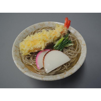 日本職人が作る 食品サンプル　天ぷらそば　IP-426