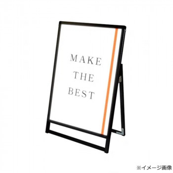 TOKISEI 不易流行精工 ブラックバリウススタンド貼り出しLED A1ファースト片面 BVASKLED-A1LK
