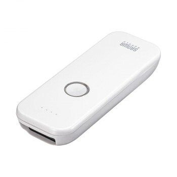 サンワサプライ　Bluetooth1次元バーコードリーダー　ホワイト　BCR-BT1D8W