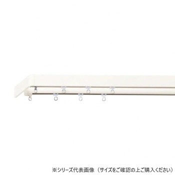 30018468 トーソー(TOSO) 装飾レール レガ-トユニ Mセット ホワイト 天付けダブル2.00m|なないろ本舗店