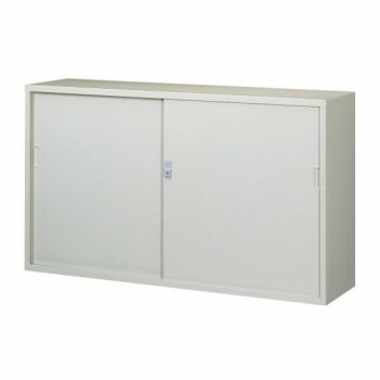 一般書庫/D:400タイプ 5×3型用引違書庫(スチール戸) 棚板4枚付 ニューグレー COM-N305D