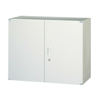 壁面収納家具/D:450・ホワイトタイプ 両開戸 H720 棚板1枚付 ALPSホワイト色 COM-UAH-W7
